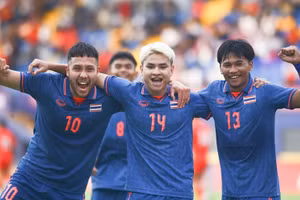 U22 Thái Lan sáng cửa vào bán sau trận thắng đậm Lào.