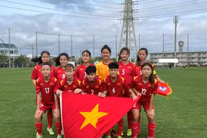 U17 nữ Việt Nam thắng cách biệt Okinawa ở Jenesys Memorial Cup 2023.