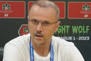 HLV Bandovic chưa hài lòng với màn thể hiện của các cầu thủ Hà Nội FC.