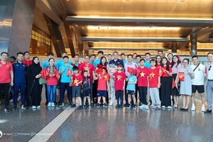 U23 Việt Nam được Đại sứ quán tại Qatar đón tiếp nhiệt tình.