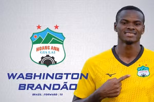 Washington Brandao gia nhập Quảng Nam FC.