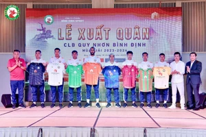 Bình Định FC sử dụng 8 mẫu áo đấu ở V-League 2023/2024