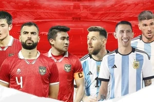 Tuyển Indonesia so tài với Argentina vào ngày 19/6 tới.