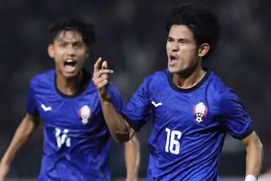 U22 Campuchia bất ngờ để Philippines cầm hòa ở lượt trận thứ hai.