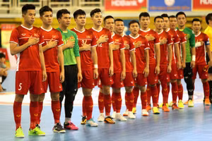 Tuyển Futsal Việt Nam nằm ở nhóm hạt giống số một vòng loại châu Á 2024.
