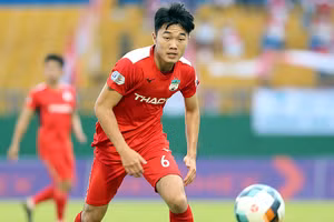 Xuân Trường được nhận nhiều kỳ vọng ở trận Hải Phòng - Rangers FC.