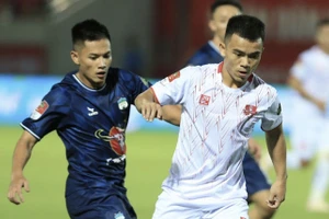 CLB Hải Phòng đánh bại Sabah FC ở AFC Cup trên sân nhà Lạch Tray.