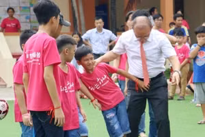 Học viện bóng đá Park Hang Seo chính thức đi vào hoạt động ở Hà Nội.