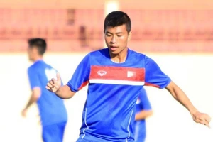 Đinh Thanh Bình vắng mặt ở vòng 10 V.League vì án treo giò.