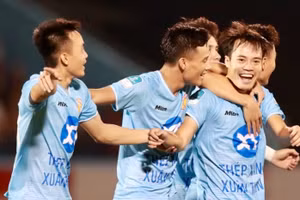 Văn Toàn có giá trị cao nhất CLB Nam Định hiện tại.