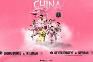 Inter Miami có chuyến du Trung Quốc trong tháng 11.
