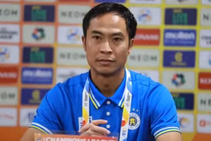 HLV Hà Nội hài lòng với chiến thắng của đội nhà ở Cúp C1 châu Á.