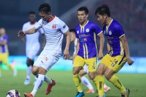 Hà Nội FC sẽ đại chiến Hải Phòng ngày 2/8 trên sân vận động Hàng Đẫy.