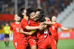 Tuyển nữ Việt Nam tụt bậc trên bảng xếp hạng FIFA.