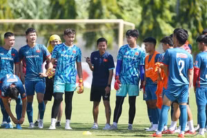 U23 Việt Nam tích cực rèn quân cho giải Đông Nam Á.