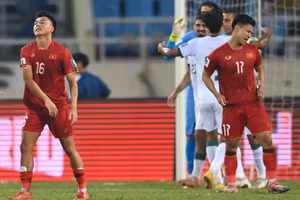 Tuyển Việt Nam để thua đáng tiếc Iraq trên sân Mỹ Đình.