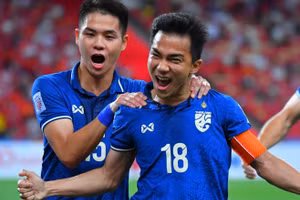  Chanathip quyết tâm cùng Thái Lan đánh bại Trung Quốc và Singapore