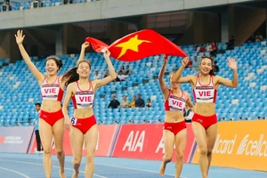 Điền kinh Việt Nam giành 12 HCV ở SEA Games 32.