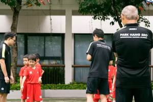 Học viện bóng đá Park Hang Seo tại Việt Nam chính thức đi vào hoạt động.