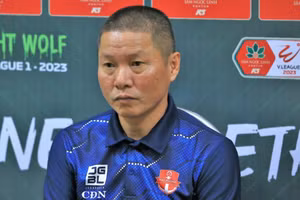 HLV Chu Đình Nghiêm lọt Top 3 Huấn luyện viên xuất sắc nhất V.League 2023.