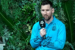 Messi được vinh danh tại quê nhà Argentina.