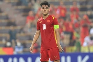 Khuất Văn Khang được bầu chọn là cầu thủ xuất sắc nhất trận U20 Việt Nam - U20 Qatar.