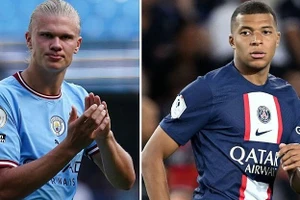 Erling Haaland có giá trị ngang bằng Kylian Mbappe.