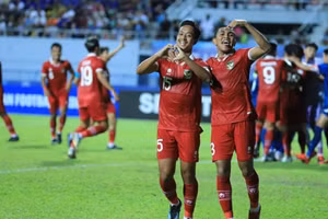 U23 Indonesia vào chung kết sau trận thắng cách biệt trước Thái Lan ở bán kết.