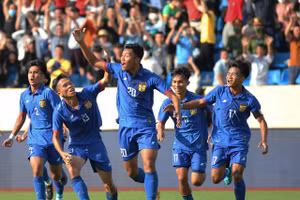 U22 Lào là một trong 3 đội bóng bị loại khỏi SEA Games 32.