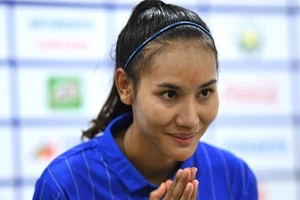 Taneekarn Dangda không được dự SEA Games trong màu áo tuyển nữ Thái Lan.