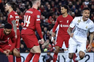 Liverpool mất nhiều hảo thủ ở trận tái đấu Real Madrid.