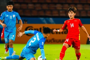 U17 Việt Nam bất phân Ấn Độ ở trận mở màn U17 châu Á.