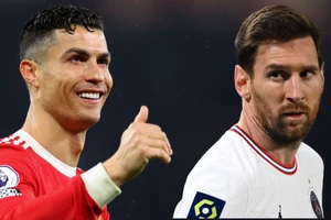 Messi và C.Ronaldo - hai tượng đài của bóng đá thế giới.