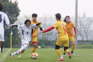 Tuyển nữ Việt Nam có chiến thắng ấn tượng trong trận đấu tập đầu tiên ở Nhật Bản.