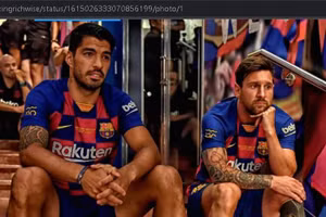 Luis Suarez gia nhập Inter Miami, trở thành đồng đội của Messi.