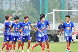 U19 Hoàng Anh Gia Lai sáng cửa vào vòng chung kết U19 quốc gia sau 5 trận toàn thắng.