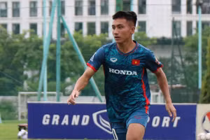 Tiền đạo Minh Quang lần đầu được triệu tập lên U23 Việt Nam.