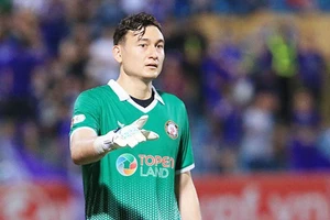 Đặng Văn Lâm nhiều khả năng kịp ra sân ở vòng 7 V.League.