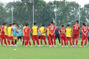 U17 Việt Nam tập trung rèn chiến thuật cho U17 châu Á.