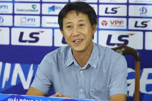 HLV CLB Hà Tĩnh hài lòng với trận hòa trước Hoàng Anh Gia Lai.