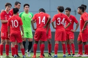 U23 Singapore hội quân chuẩn bị cho giải U23 châu Á.