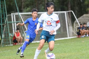 U15 Hoàng Anh Gia Lai thắng cách biệt U15 Quảng Nam ở giải quốc gia.