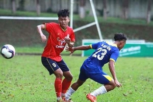 U21 Hoàng Anh Gia Lai thua sốc Quảng Ngãi ở giải quốc gia.