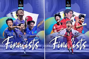 U17 Nhật Bản và Hàn Quốc đại chiến ở chung kết U17 World Cup 2023.