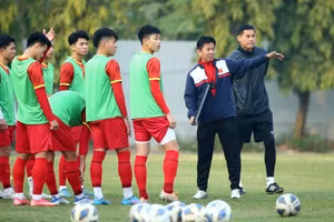 Tuyển U20 Việt Nam tích cực chuẩn bị cho giải châu Á.