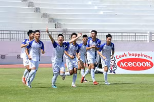 Sông Lam Nghệ An sẽ gặp U15 PVF ở chung kết U15 quốc gia 2023.
