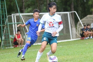 U15 Hoàng Anh Gia Lai thắng cách biệt U15 Quảng Nam ở giải quốc gia.