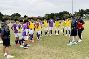 U18 Việt Nam thi đấu khung giờ đặc biệt ở U18 Seoul EOU Cup 2023.