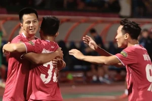 Hải Phòng thắng ấn tượng Hà Nội FC trên sân Hàng Đẫy.