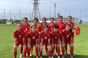 U17 nữ Việt Nam thua tan nát U17 nữ Nhật Bản ở trận chung kết Jenesys 2022.